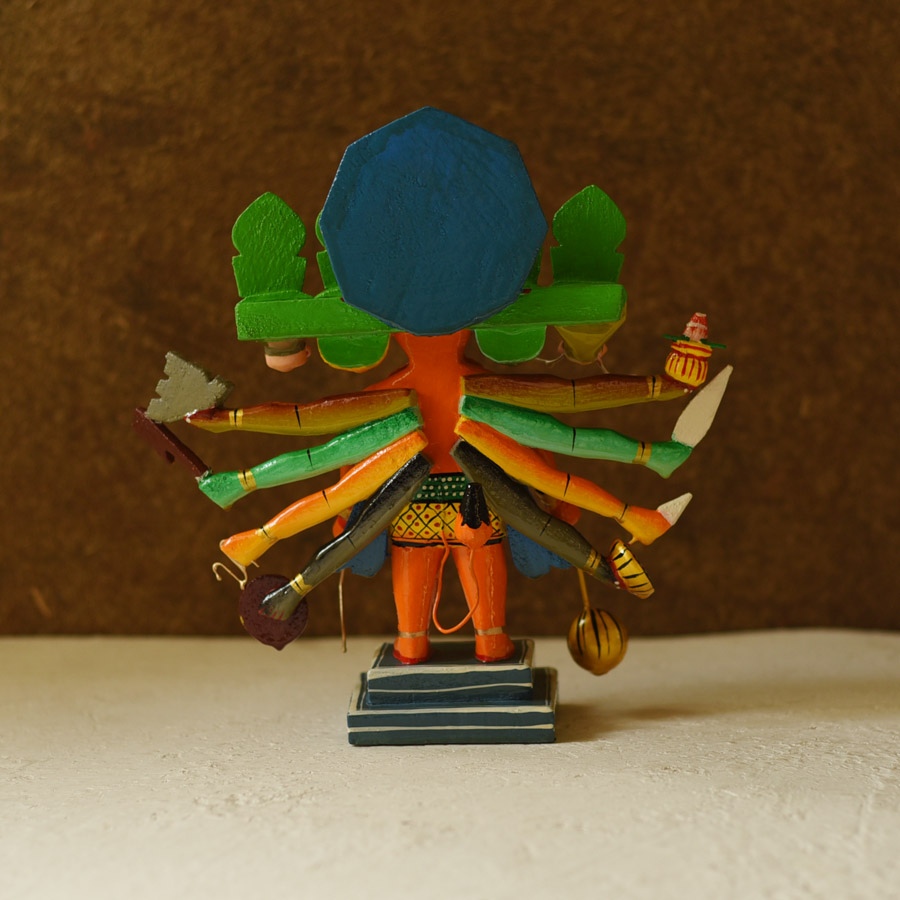 shop Handmade Wooden Panch Mukhi Hanuman