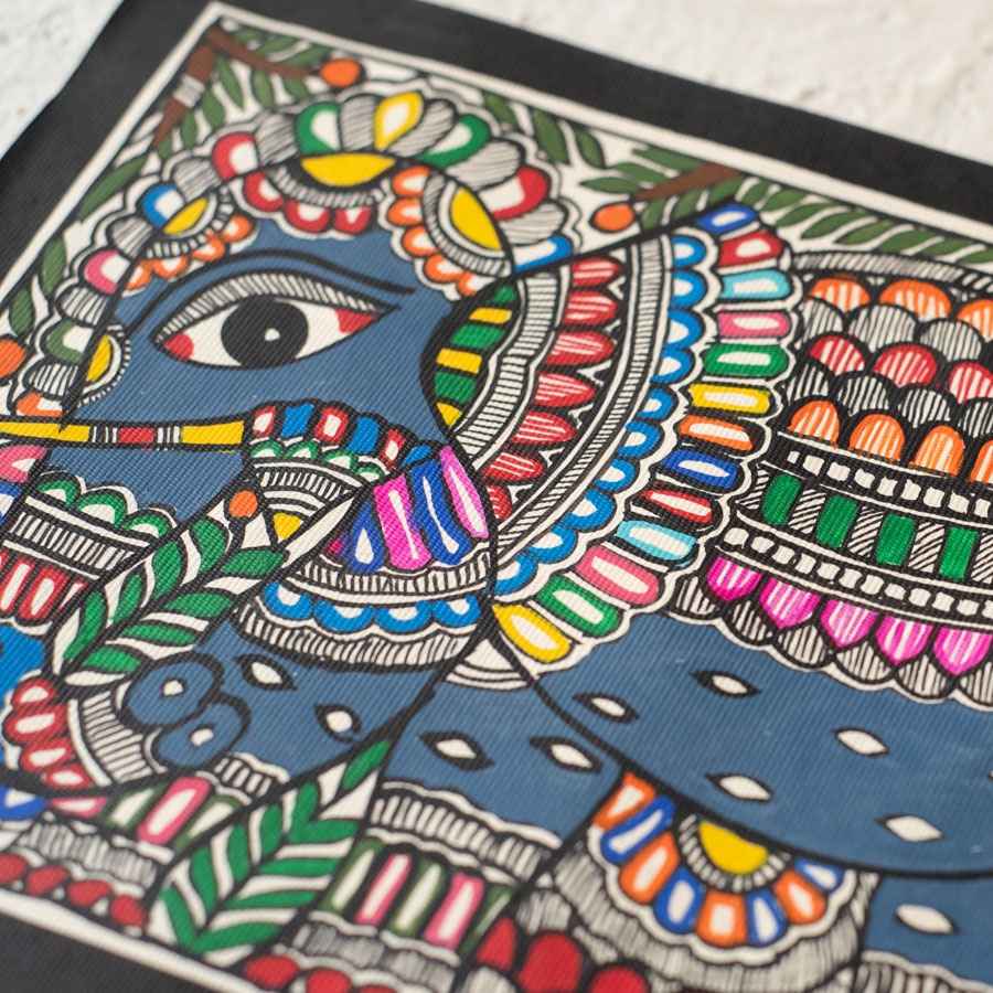 shop Madhubani Painting - Gajraj