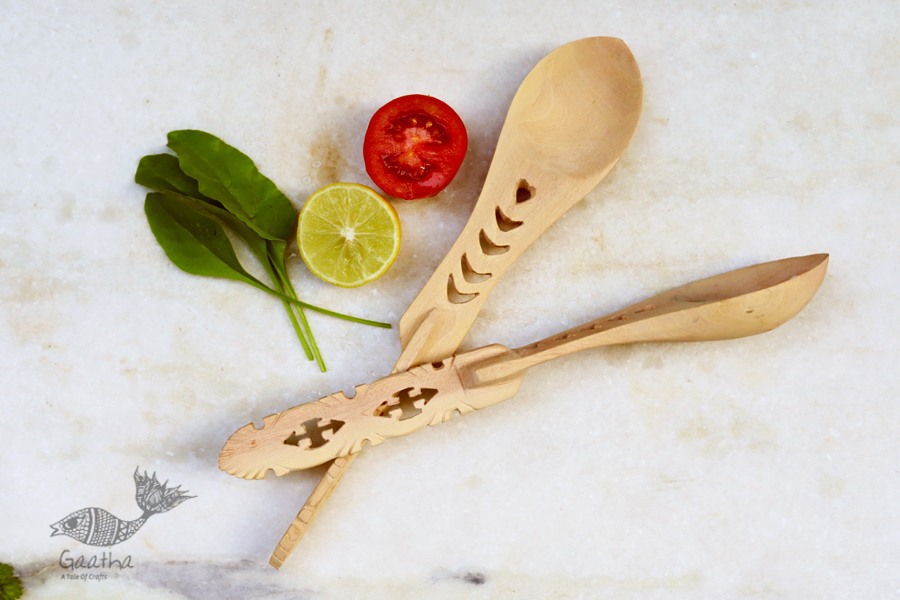 Purnak ✼ Udayagiri Wooden Cutlery ✼ ( Single Piece ) { 24 }