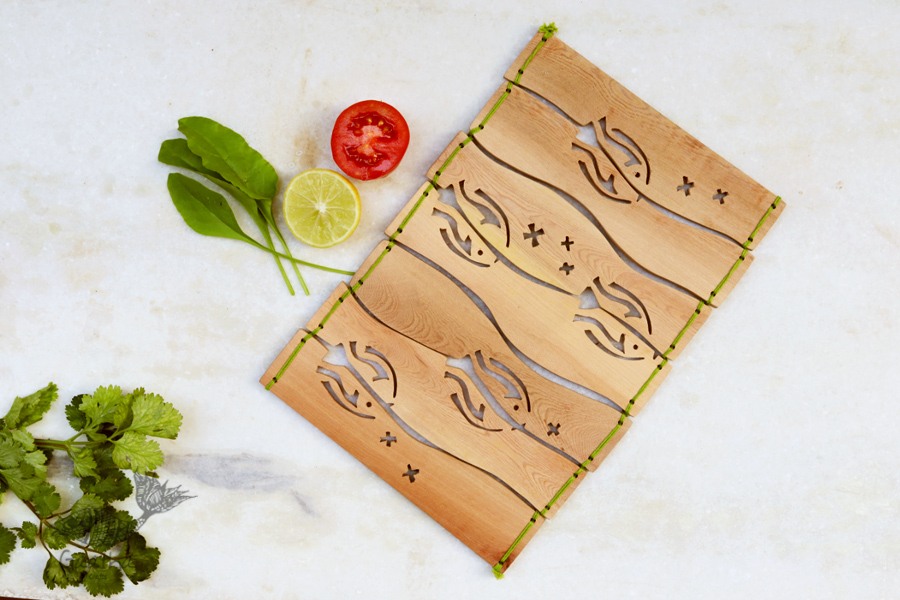 shop Wooden Hot Pot Mat / Table Mat
