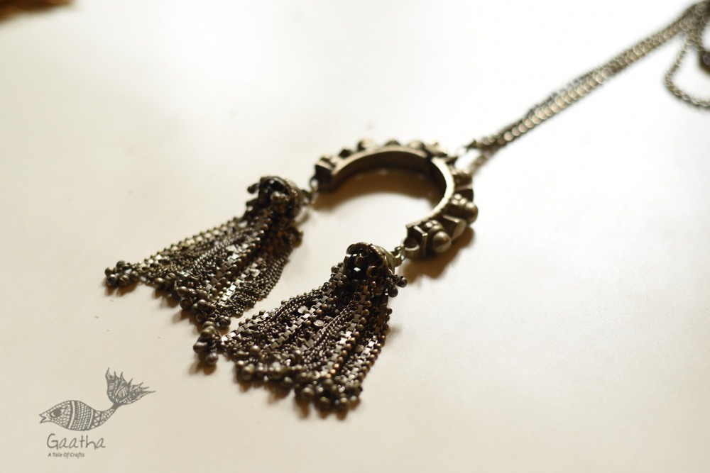 shop Handmade  Banjara Tassel Necklace - Chandra Haar