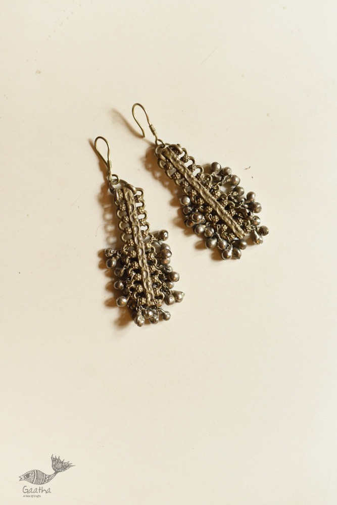 shop Handmade Vintage Jewelry -Long Earring with Goongru