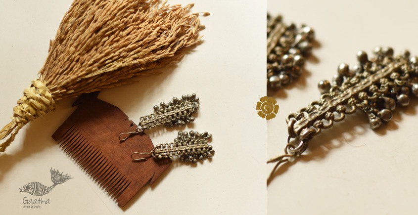 shop Handmade Vintage Jewelry -Long Earring with Goongru