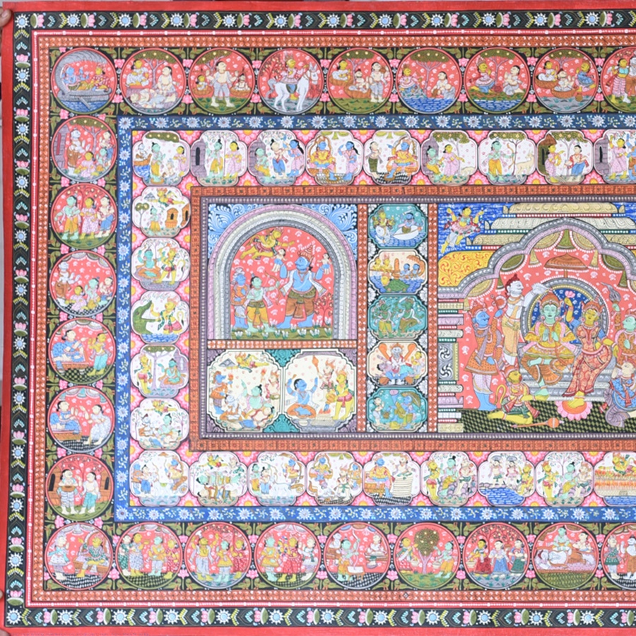 shop Traditional patachitra Painting ~ Ramayana Story