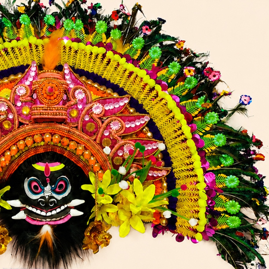 shop Handmade Paper Mache Chhau Mask - Asur