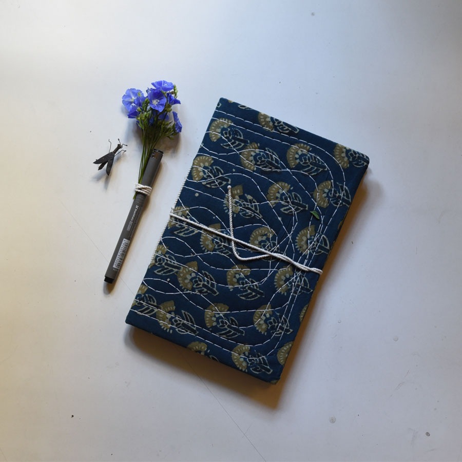 buy ajrakh pothi Indigo Diary