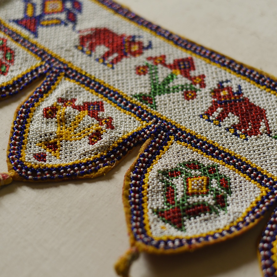Handmade Bead Work ~ Antique Temple Toran