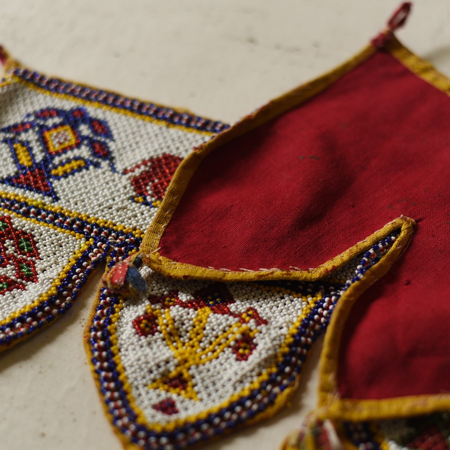 Handmade Bead Work ~ Antique Temple Toran