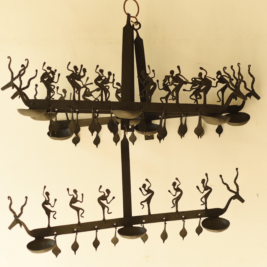 shop Wrought Iron ~ Hanging Lamp Holder