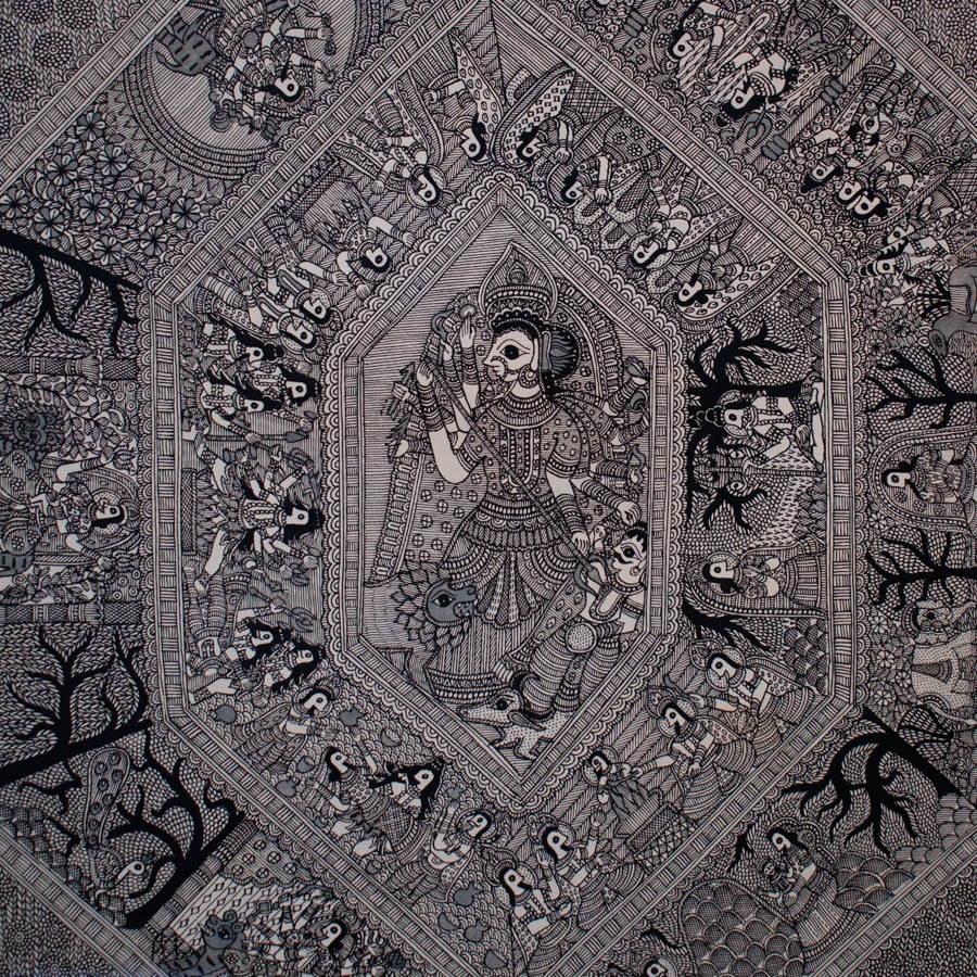 shop Madhubnai Painting - Maa Durga Katha