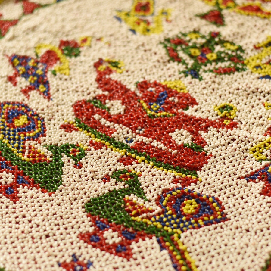 Gujarat Beadwork Wall Hanging - Ganesh