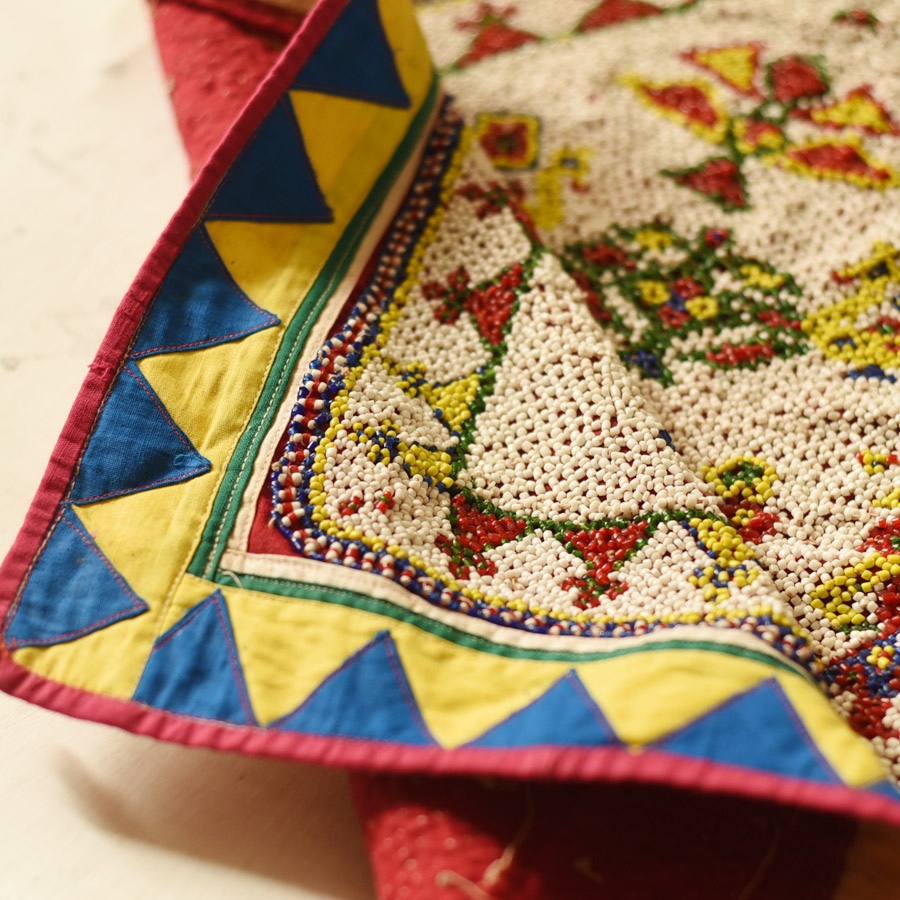 Gujarat Beadwork Wall Hanging - Ganesh
