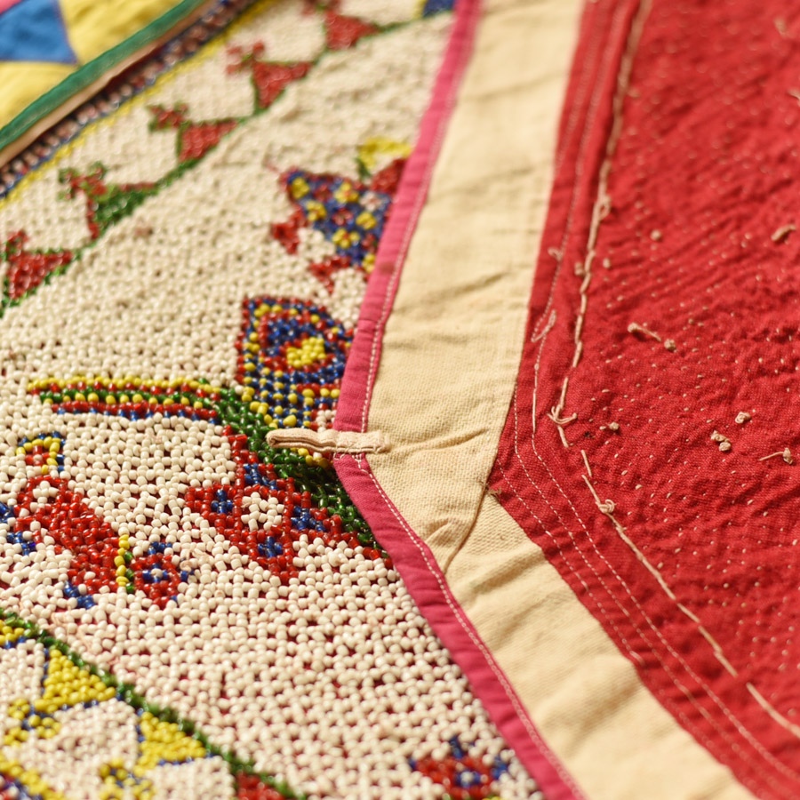 Gujarat Beadwork Wall Hanging - Ganesh