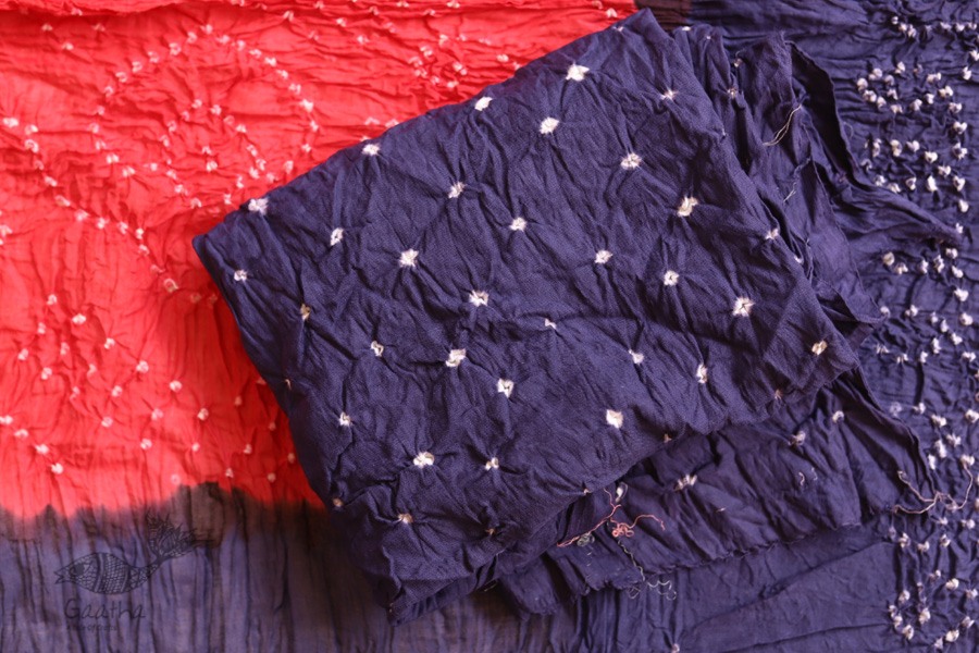 Twinkle drops ❈ Bandhani Saree . With Blouse ❈ 13