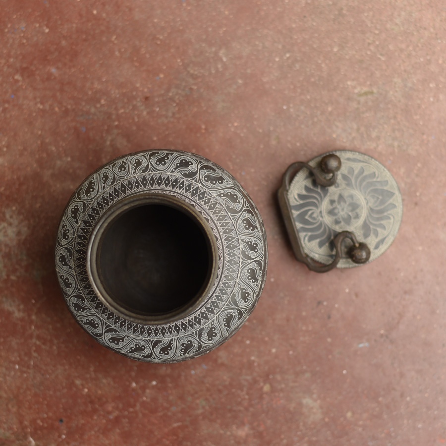 Shop handcarved Nandi and Shiva Brass Gangajali  