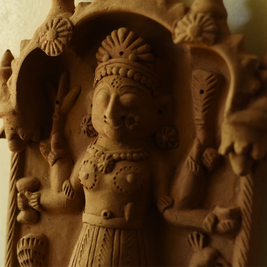 Mitti ki murti - Handmade Terracotta Wall Hanging Plaques - 