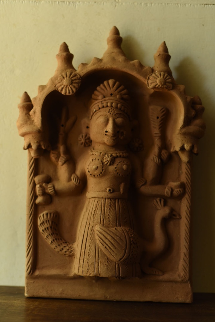 Mitti ki murti - Handmade Terracotta Wall Hanging Plaques - 