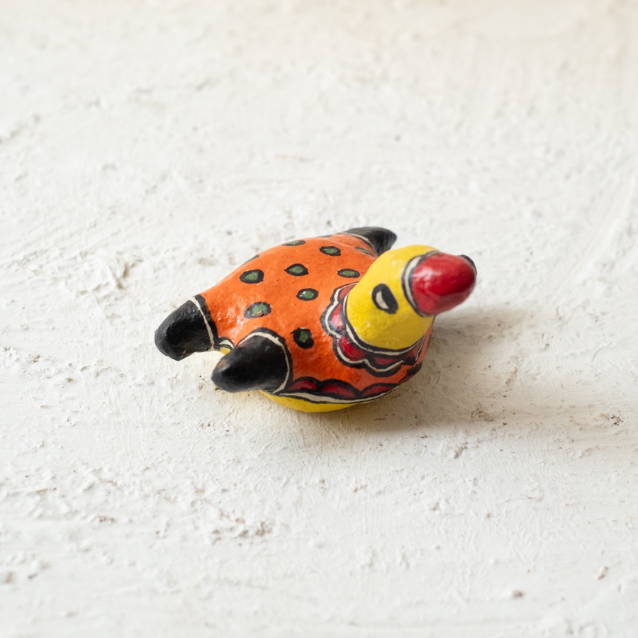 shop Madhubani Hand Painted Paper Mache ~  Turtle small