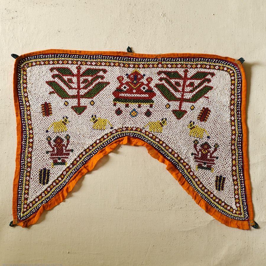 Handmade Bead Work ~ Old Door Hanging / Toran