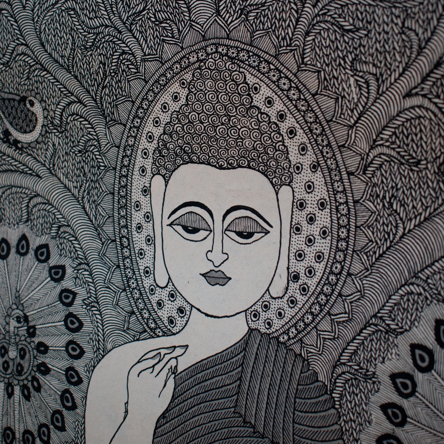 shop Madhubnai Painting- Budhha 