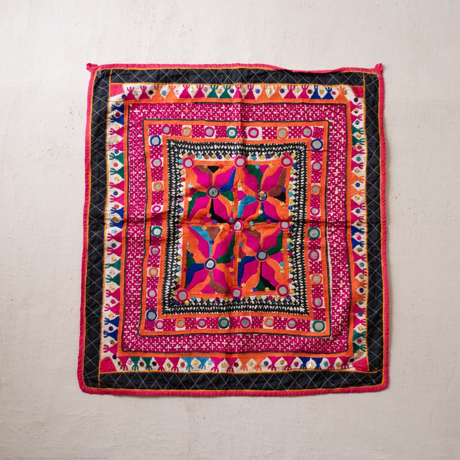 Rabari Old Wall Piece - Embroidered