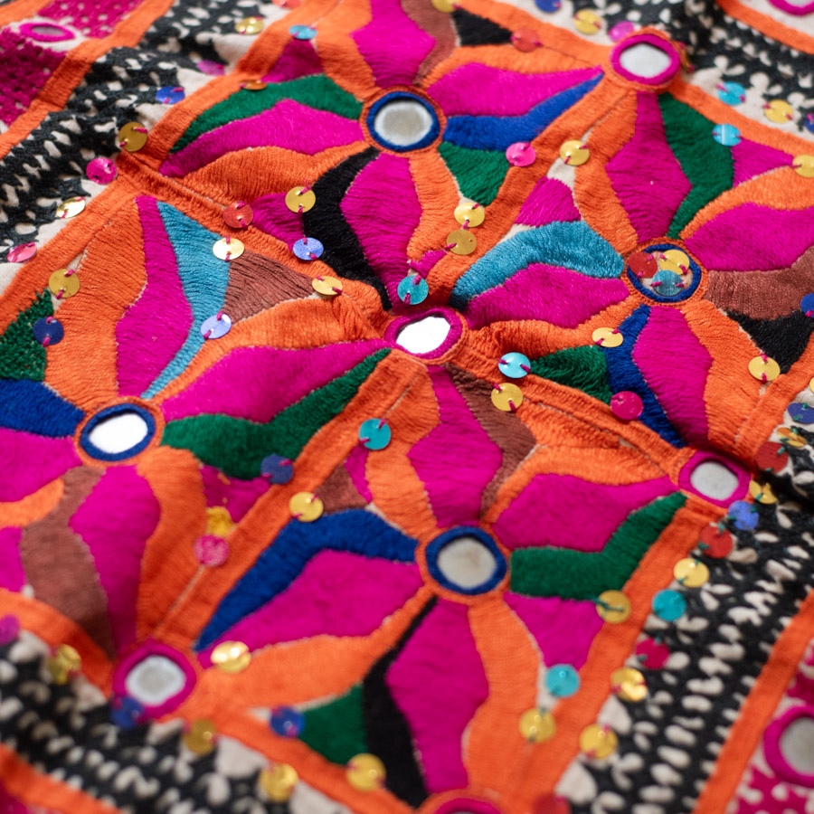 Rabari Old Wall Piece - Embroidered