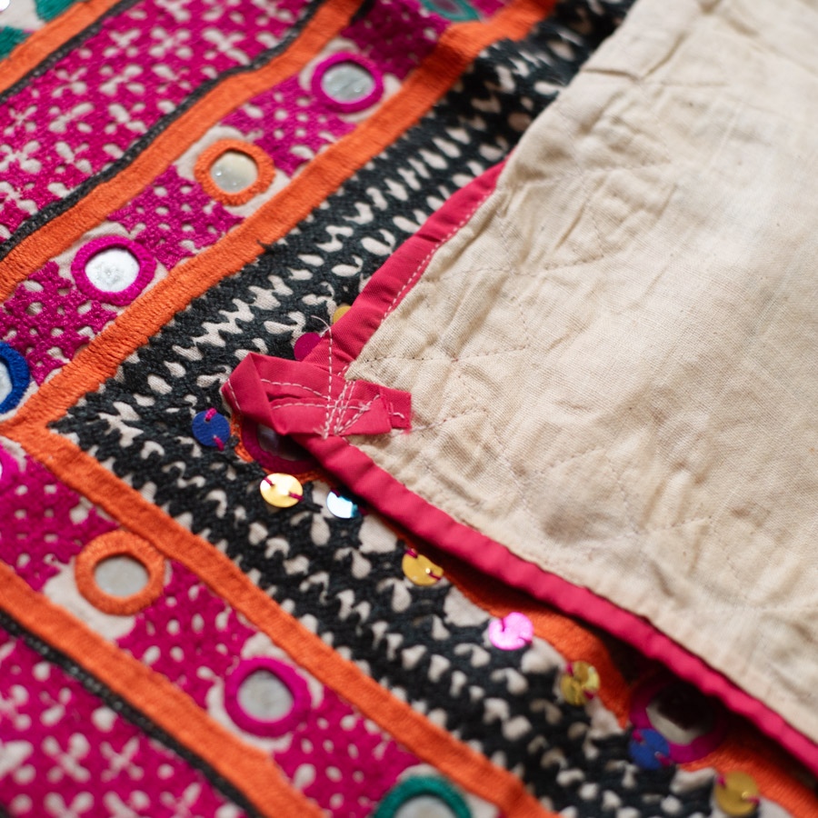 Rabari Old Wall Piece - Embroidered