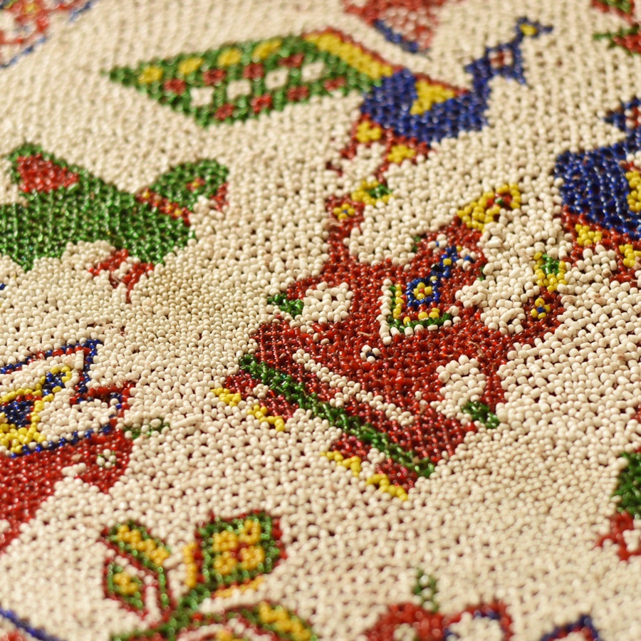 Saurashtra Region Beaded Old & Antique Wall Hanging