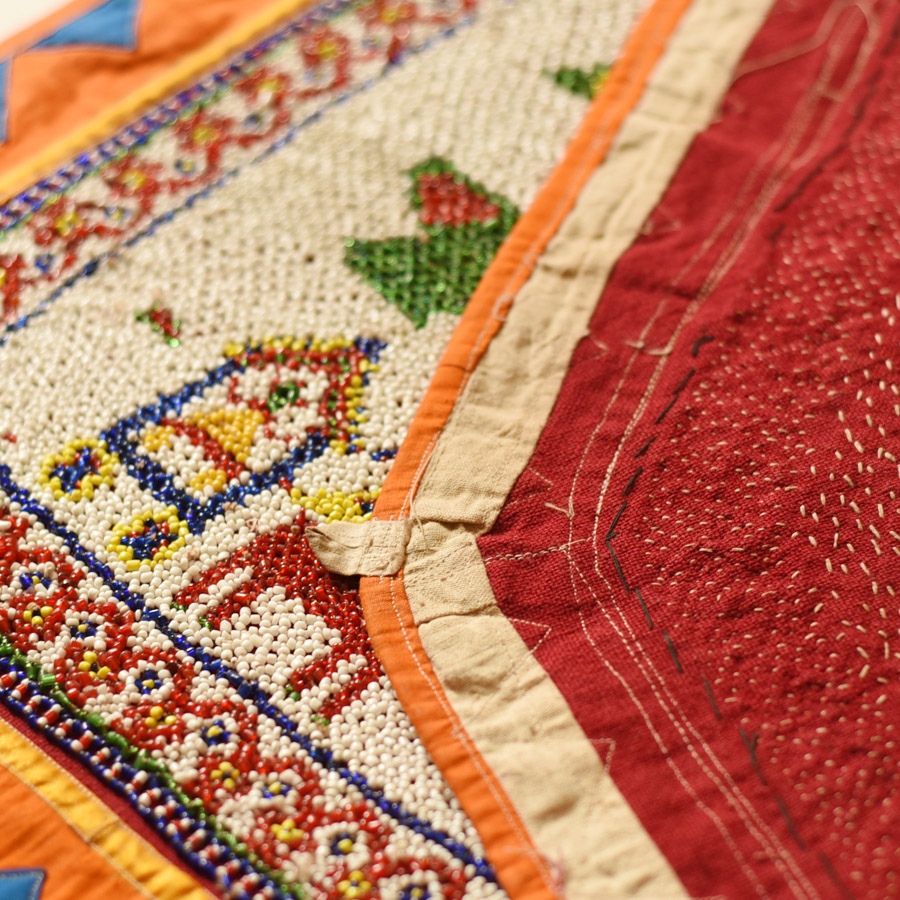 Saurashtra Region Beaded Old & Antique Wall Hanging