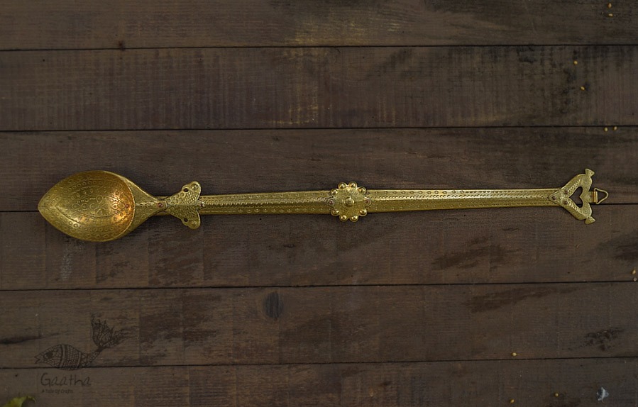 Handmade Brass Kitchen Decor Wall Hanging Spoon