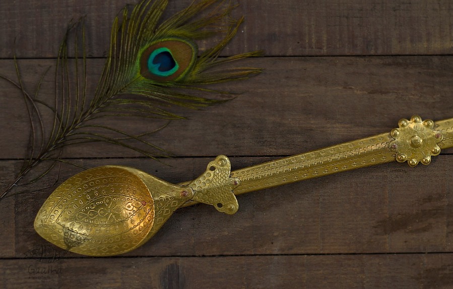 Handmade Brass Kitchen Decor Wall Hanging Spoon