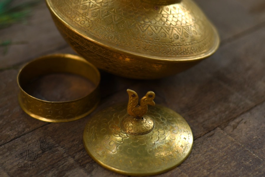 Handmade Brass Kalash - Ghada