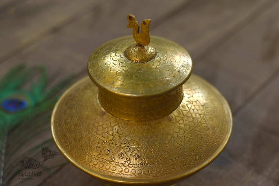 Handmade Brass Kalash - Ghada