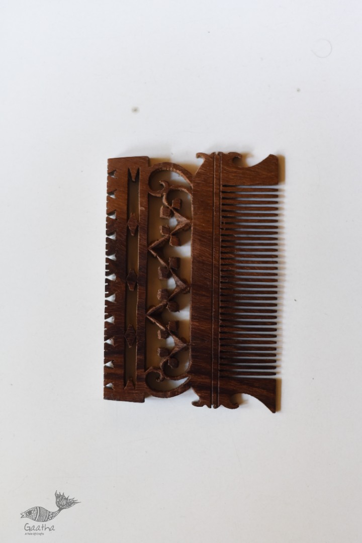 shop Sheesham Designer Wooden comb ~ 