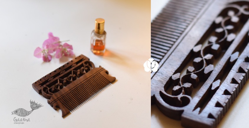 shop Sheesham Designer Wooden comb ~ 