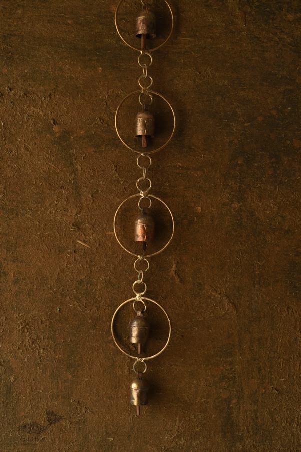 shop handmade iron hanging bell - Bells In Circles