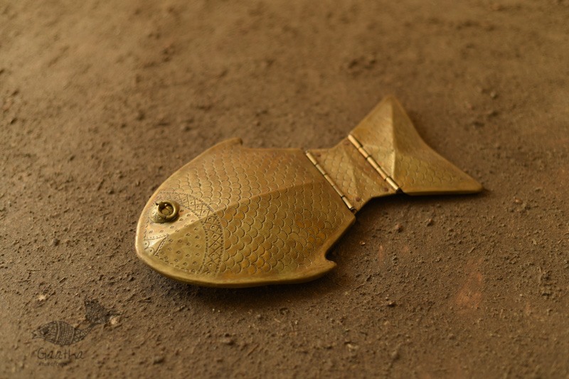 handmade brass Fish Platter