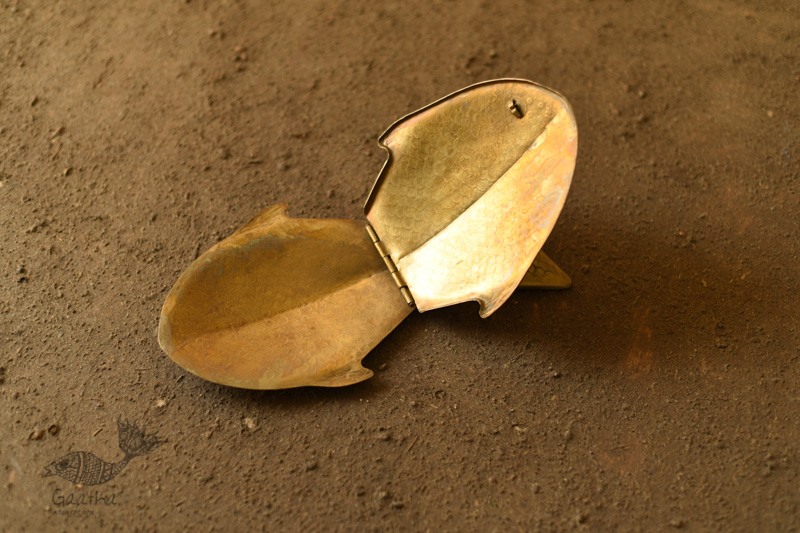 handmade brass Fish Platter