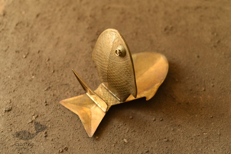 handmade brass Fish Platter