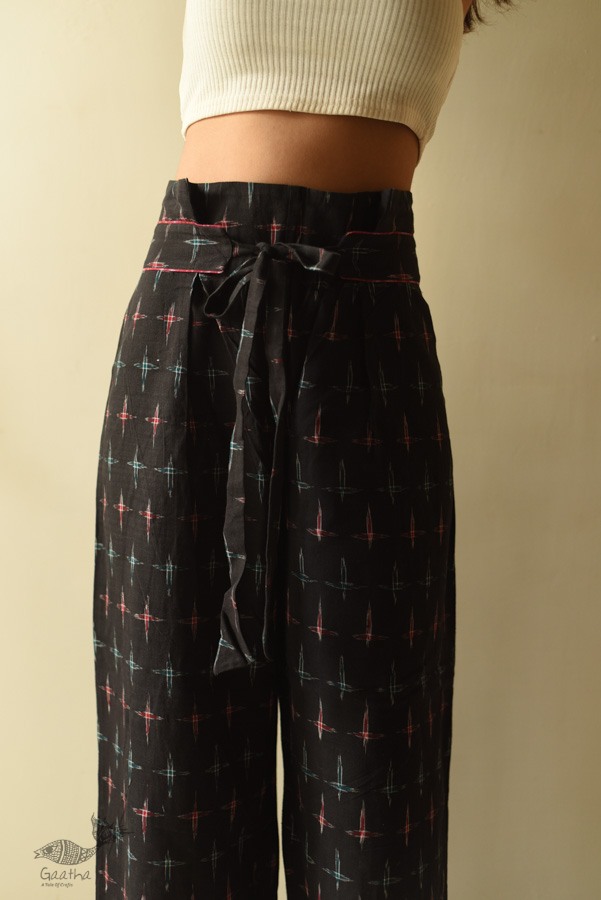 shop Ikat Handloom Cotton Designer Palazzo