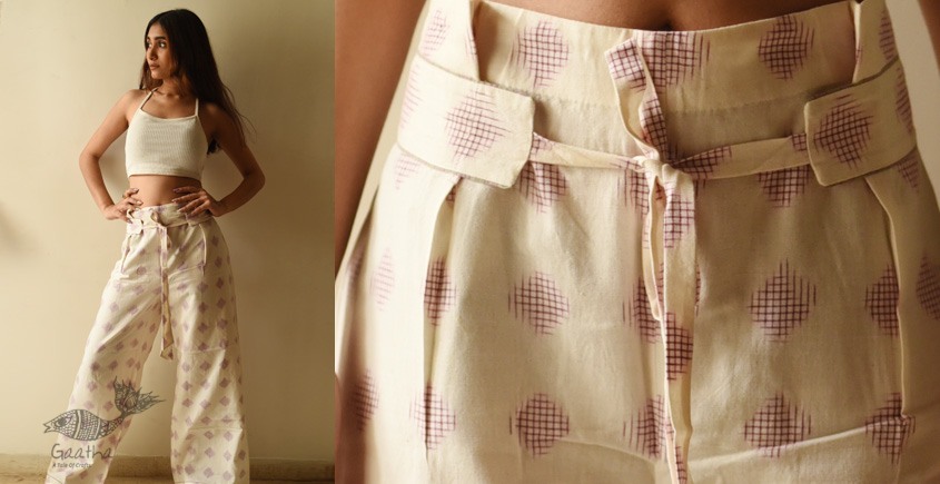 Cotton Ladies Designer Pant, Size : M, etc., Pattern : Plain at Rs