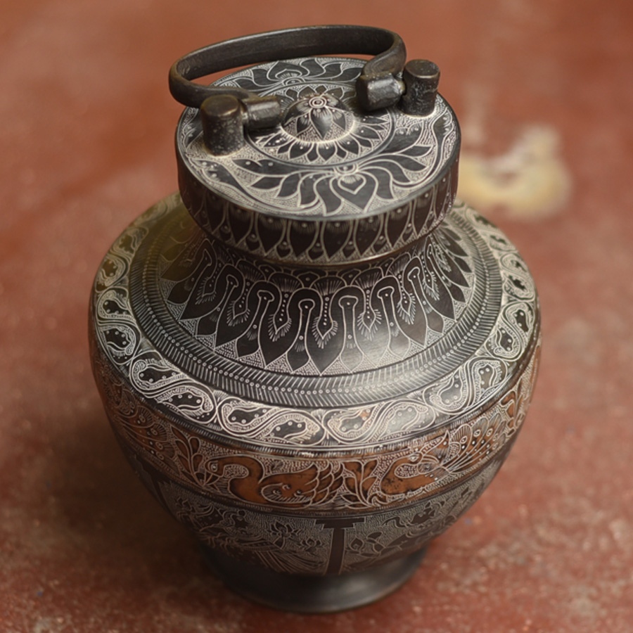 Shop Unique Gangajali with copper band