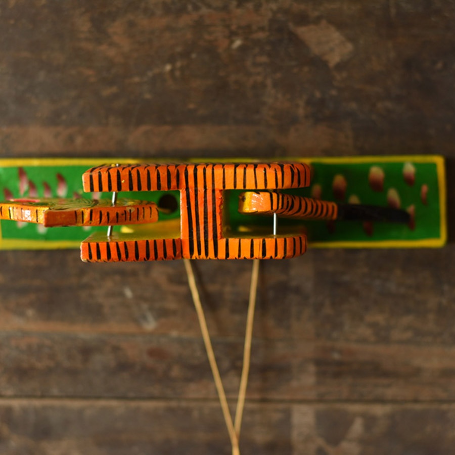 shop Handmade Wooden toy Tiger