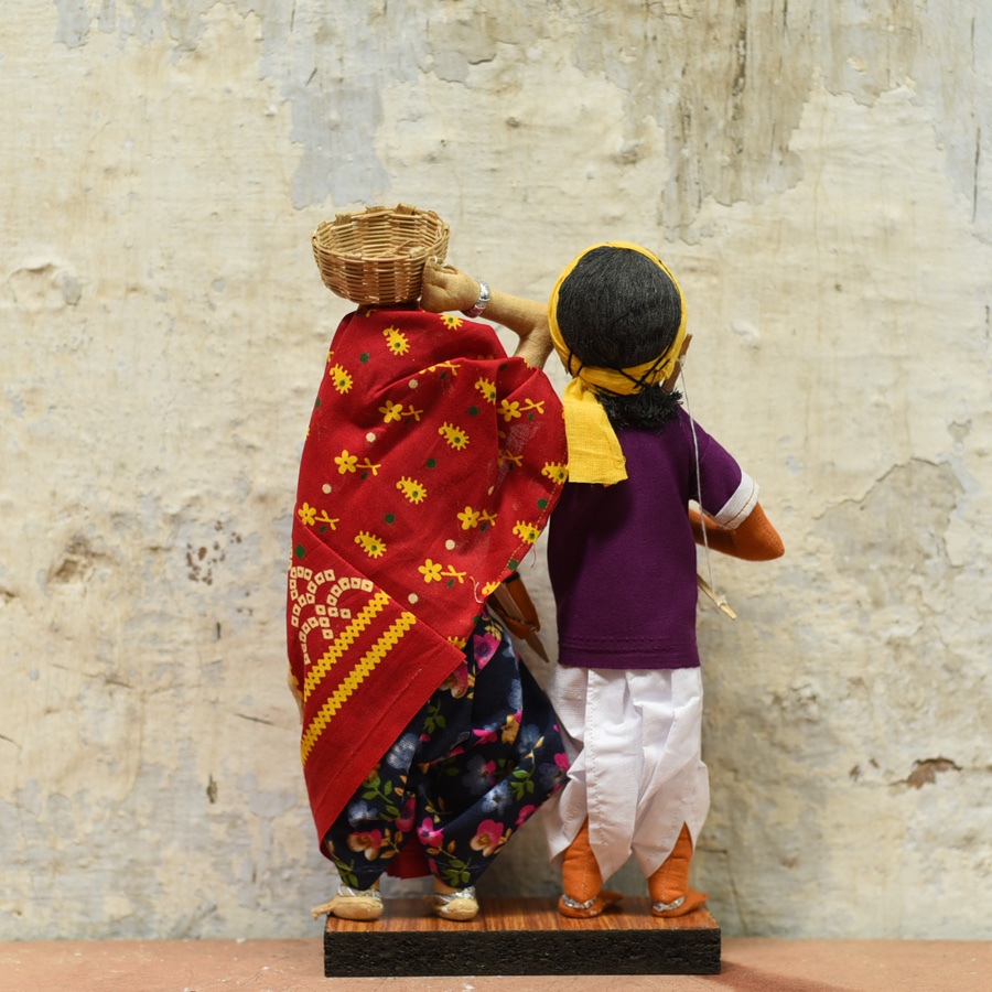 Buy Jhabua Handmade Fabric Doll (Bhil) - I