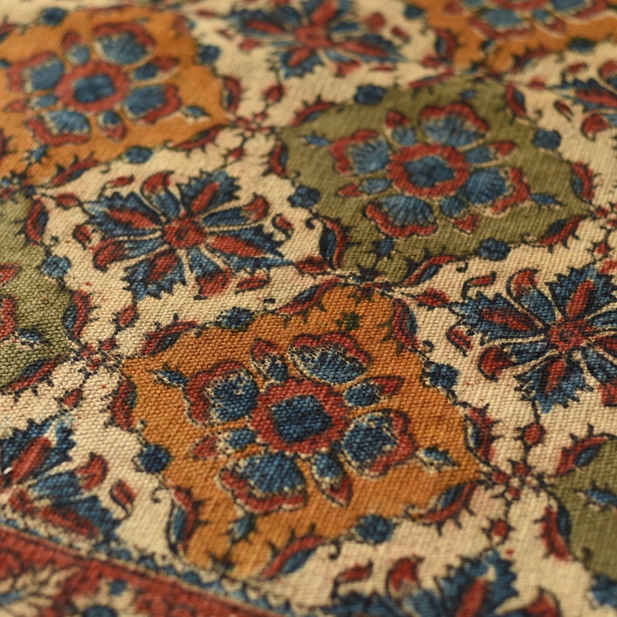 shop Kalamkari Natural Color Dhurrie - home decor