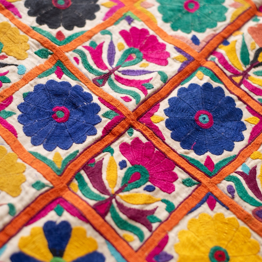Hand Rabari Embroidery - Kutchi Old Chakda