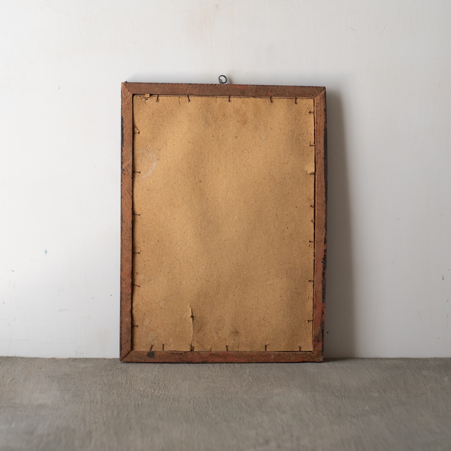 Indian Antique Raja RAvi Verma Print Krishna