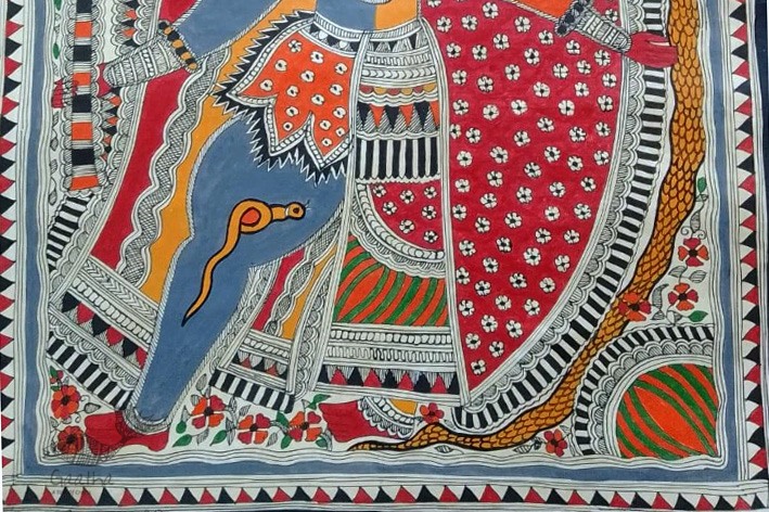 shop Madhubani painting| Ardhnareshwar