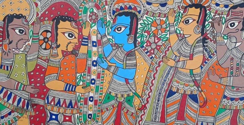 shop Madhubani painting|  Sita Ram