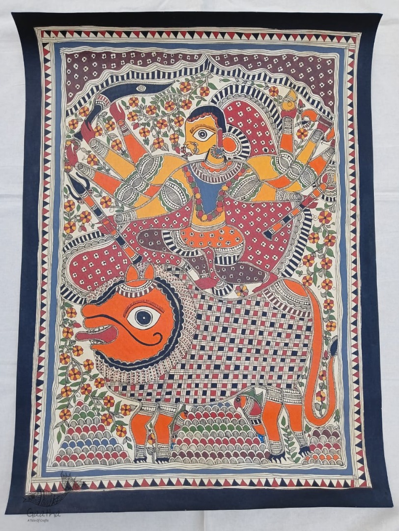 shop Madhubani painting| durga